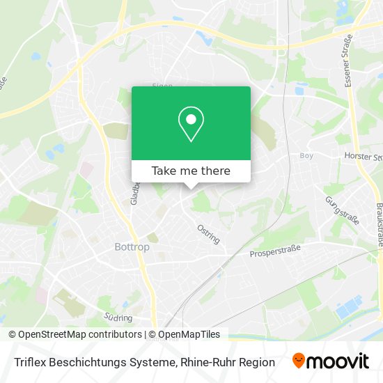 Triflex Beschichtungs Systeme map