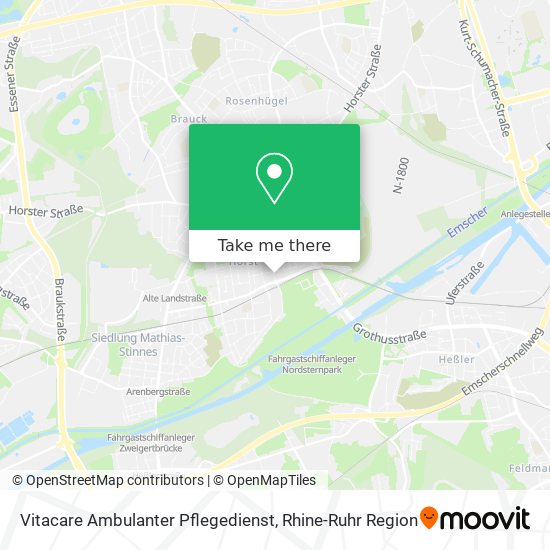 Vitacare Ambulanter Pflegedienst map