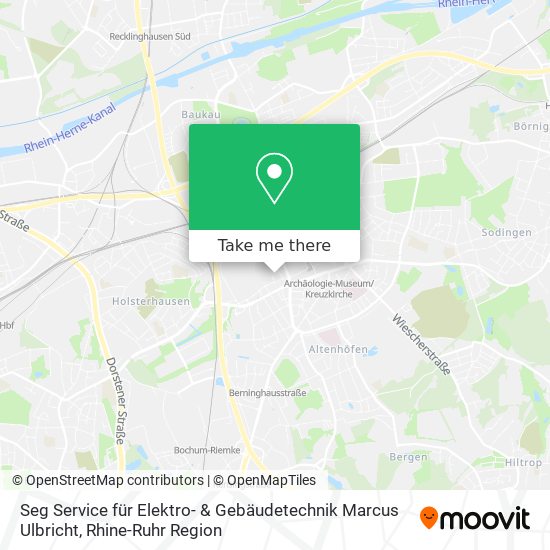 Seg Service für Elektro- & Gebäudetechnik Marcus Ulbricht map