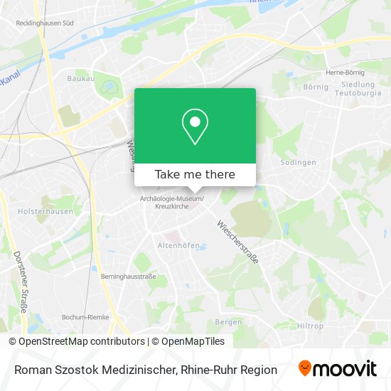 Roman Szostok Medizinischer map