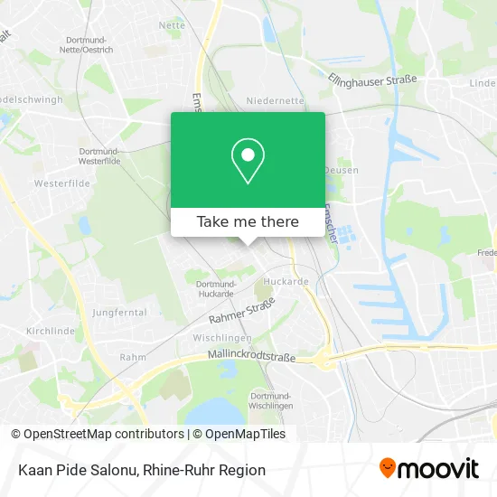 Карта Kaan Pide Salonu