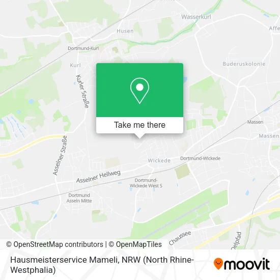 Карта Hausmeisterservice Mameli