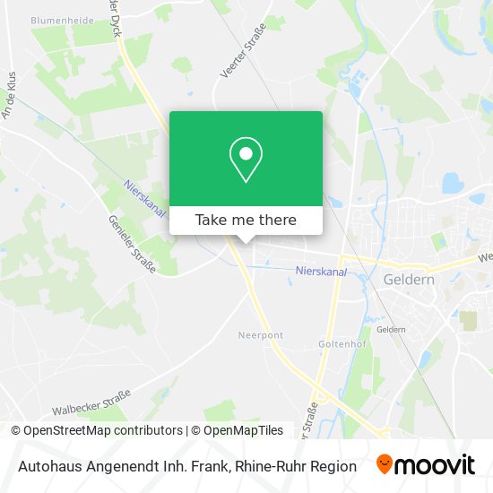 Autohaus Angenendt Inh. Frank map