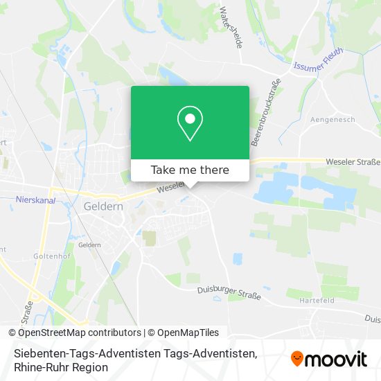 Siebenten-Tags-Adventisten Tags-Adventisten map