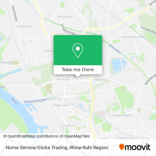 Карта Nome Service/Globe Trading