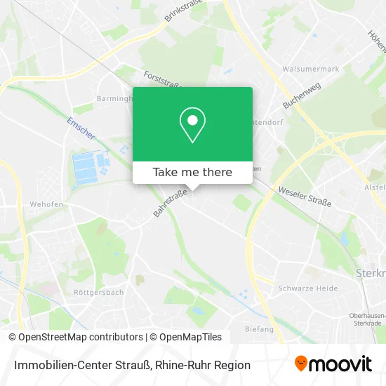 Карта Immobilien-Center Strauß