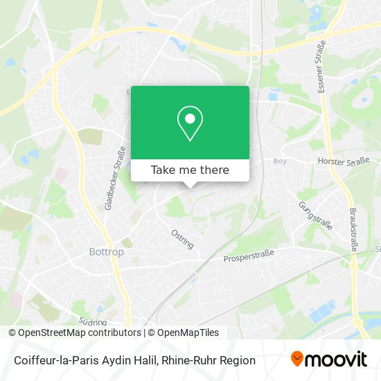 Coiffeur-la-Paris Aydin Halil map