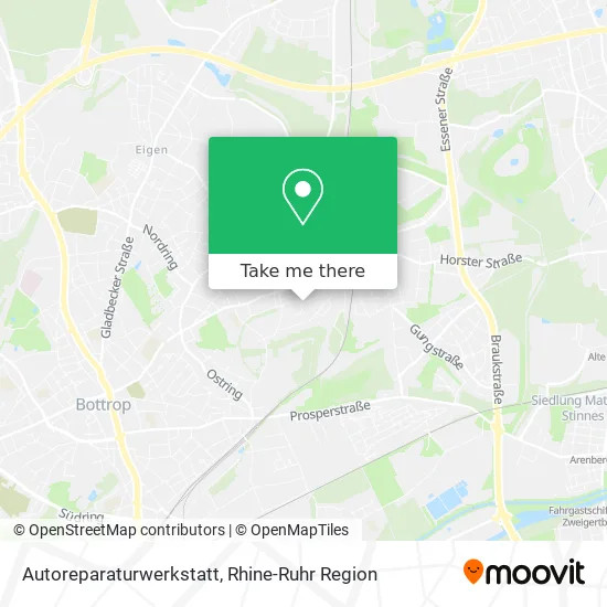 Карта Autoreparaturwerkstatt