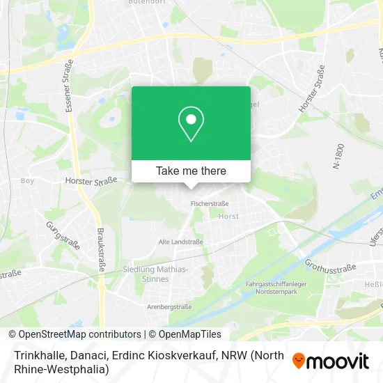 Карта Trinkhalle, Danaci, Erdinc Kioskverkauf