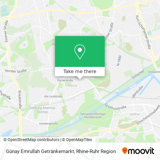 Günay Emrullah Getränkemarkt map