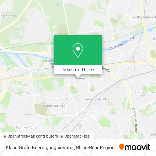 Карта Klaus Grafe Beerdigungsinstitut