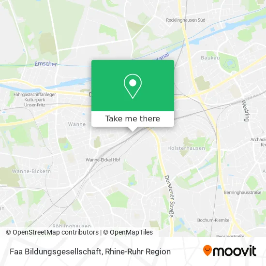 Карта Faa Bildungsgesellschaft