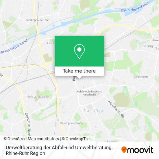 Umweltberatung der Abfall-und Umweltberatung map