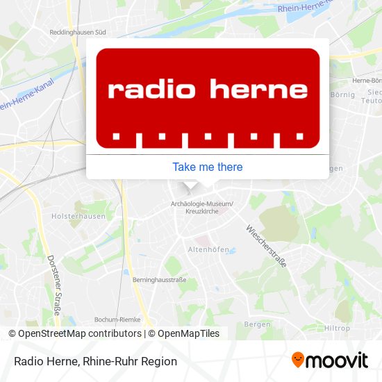 Radio Herne map