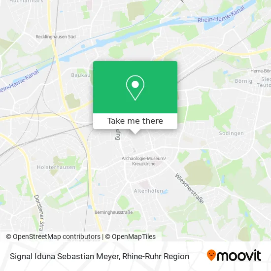 Карта Signal Iduna Sebastian Meyer
