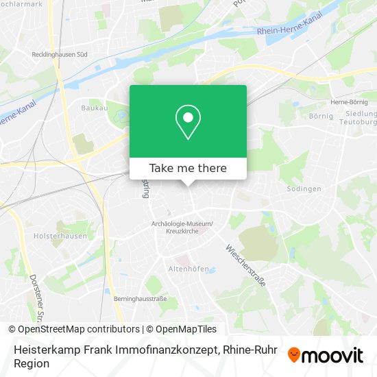 Карта Heisterkamp Frank Immofinanzkonzept