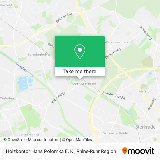 Карта Holzkontor Hans Polomka E. K.