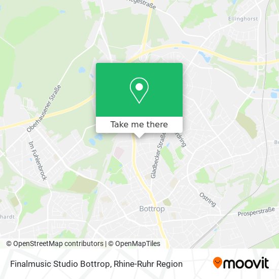 Finalmusic Studio Bottrop map