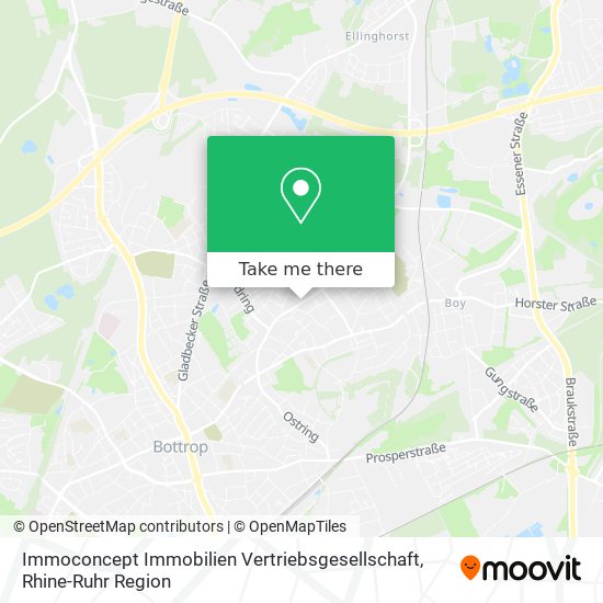 Immoconcept Immobilien Vertriebsgesellschaft map