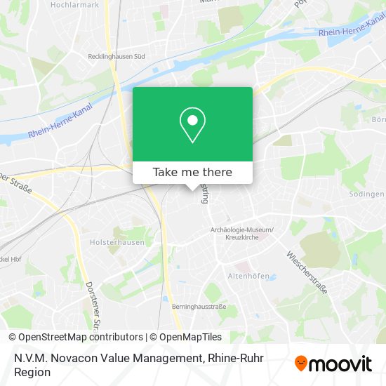 N.V.M. Novacon Value Management map