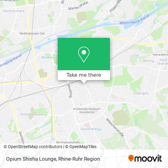 Opium Shisha Lounge map