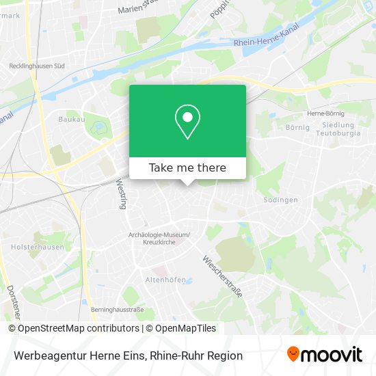 Werbeagentur Herne Eins map