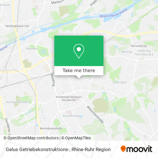 Карта Gelus Getriebekonstruktions-