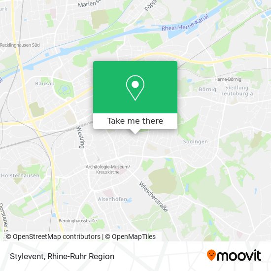 Stylevent map