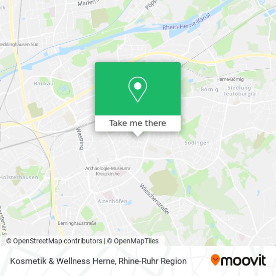 Kosmetik & Wellness Herne map