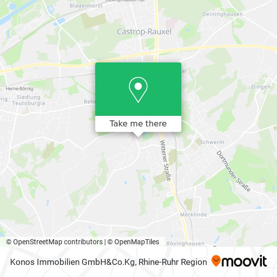 Konos Immobilien GmbH&Co.Kg map
