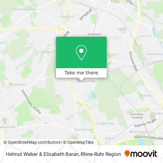 Helmut Weber & Elisabeth Baran map