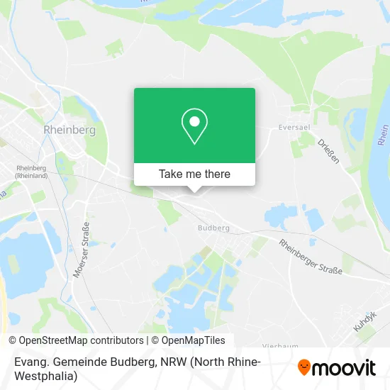 Карта Evang. Gemeinde Budberg