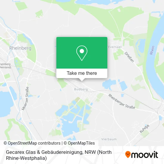 Карта Gecarex Glas & Gebäudereinigung