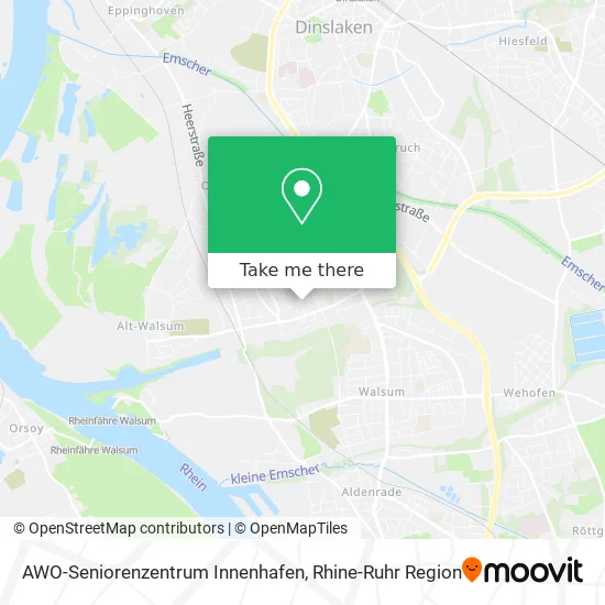 Карта AWO-Seniorenzentrum Innenhafen