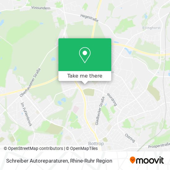 Schreiber Autoreparaturen map