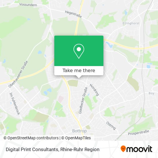 Digital Print Consultants map