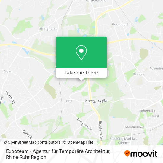 Карта Expoteam - Agentur für Temporäre Architektur