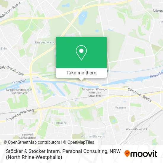 Карта Stöcker & Stöcker Intern. Personal Consulting