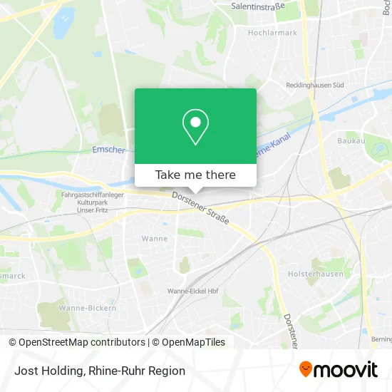 Карта Jost Holding