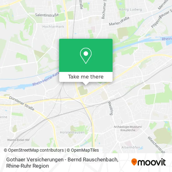 Карта Gothaer Versicherungen - Bernd Rauschenbach