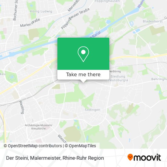 Der Steini, Malermeister map