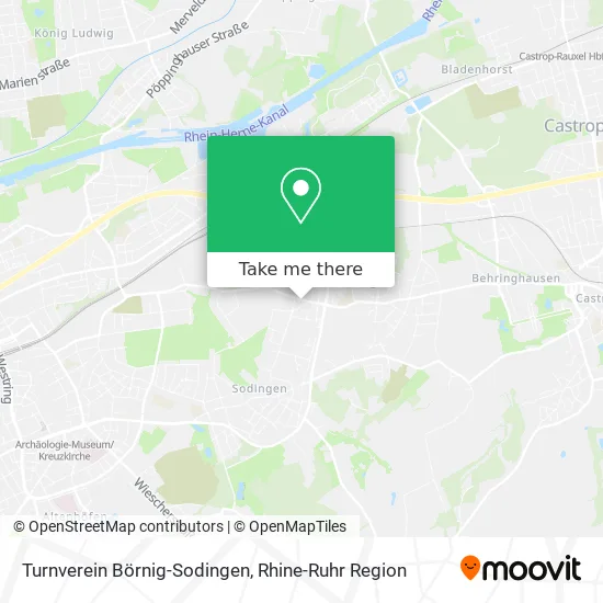 Карта Turnverein Börnig-Sodingen