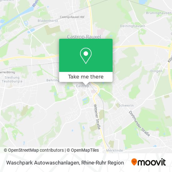 Waschpark Autowaschanlagen map