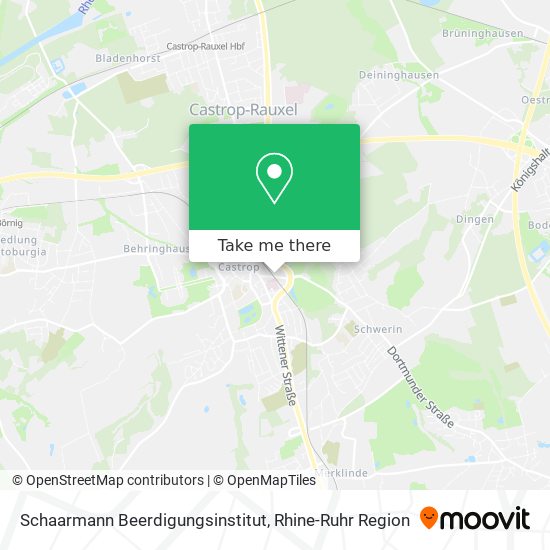 Schaarmann Beerdigungsinstitut map