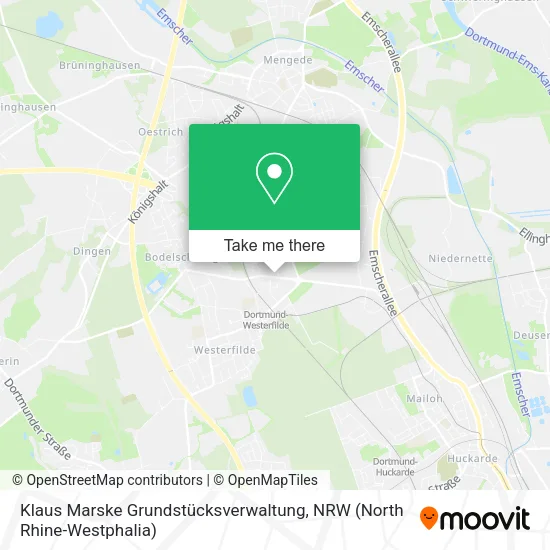 Карта Klaus Marske Grundstücksverwaltung