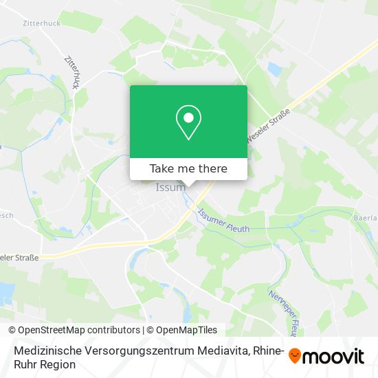 Карта Medizinische Versorgungszentrum Mediavita