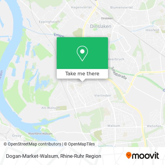 Dogan-Market-Walsum map