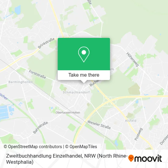 Zweitbuchhandlung Einzelhandel map