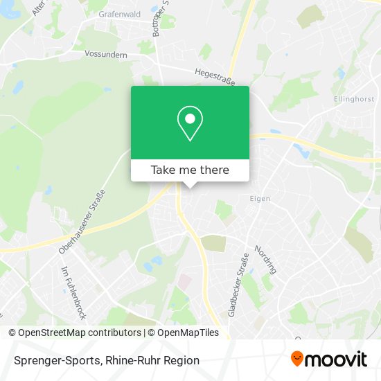 Sprenger-Sports map
