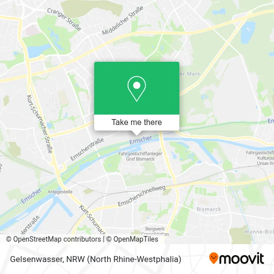 Gelsenwasser map